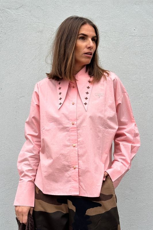 PRE ORDER Gaspar Helsinki rosa skjorte