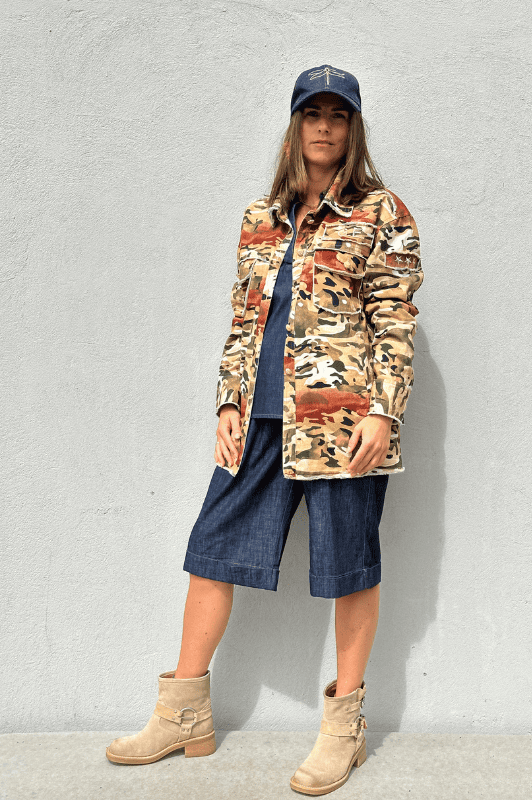 Gaspar New York camouflage jakke