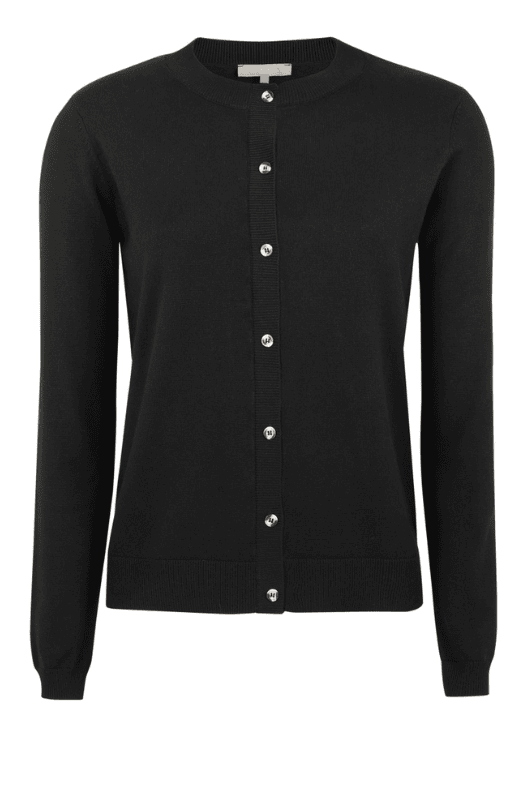Soft Rebels Marla |  Lækker sort strikcardigan
