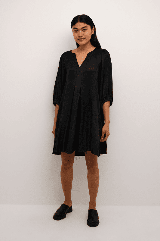 Karen By Simonsen Indie Dress | Tunikakjole sort snake print