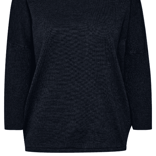 Saint Tropez Mila strik I Pullover i navy