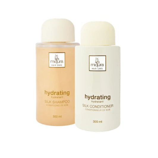 Miqura hair care I Silk shampoo + conditioner