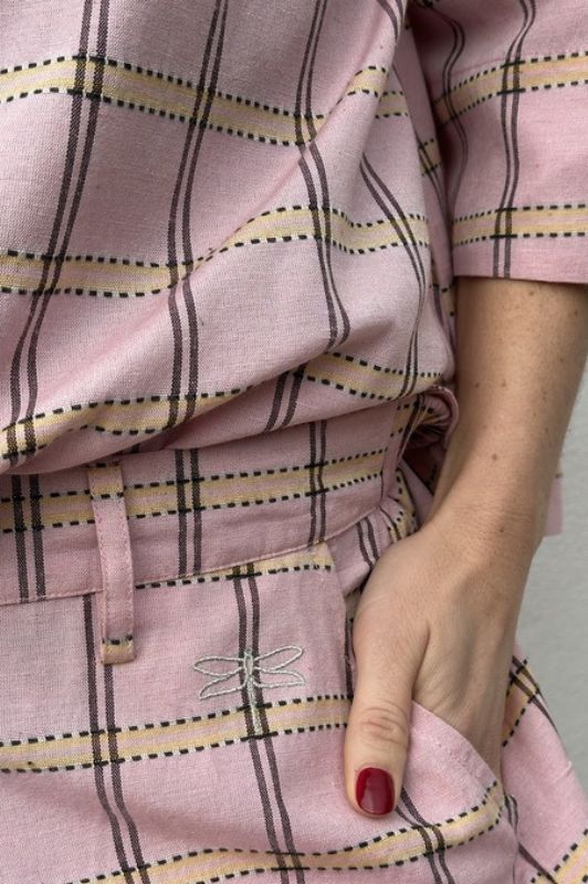 Gaspar Porto shirt I Cool bluse i ternet print I Dresslab