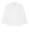 La Rouge Vilma shirt | Basic skjorte med feminint look hvid