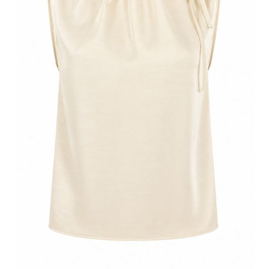 Tooday Aya top I Snow white top i satinlook I Dresslab
