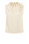 Tooday Aya top I Snow white top i satinlook I Dresslab