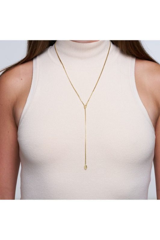 Pure by Nat I Leona halskæde i 24K guld