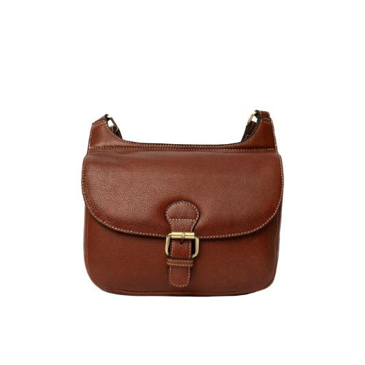 Re:Designed Milli skuldertaske | Crossover i cognac