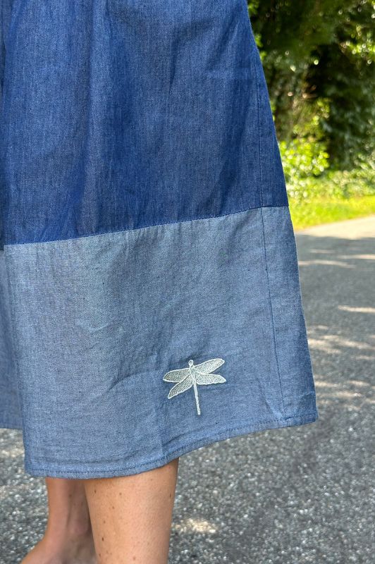 Gaspar Vienna denim nederdel I Dresslab