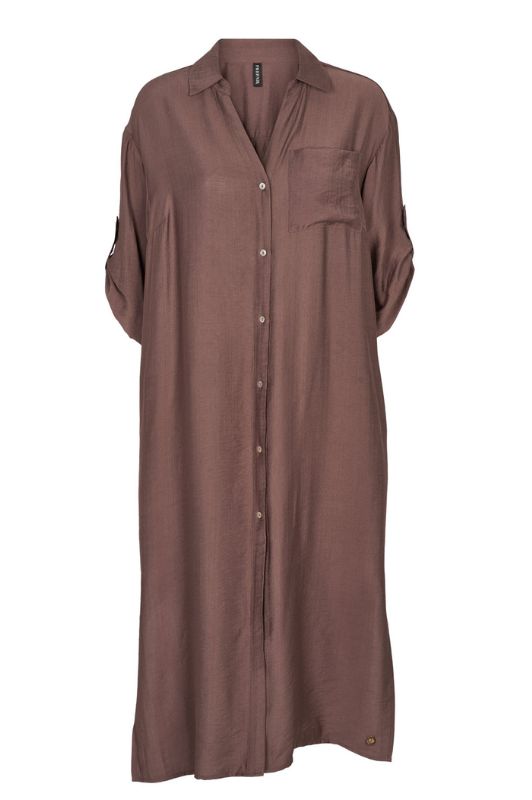 Prepair Thalia dress | Karamelfarvet maxikjole til ferien
