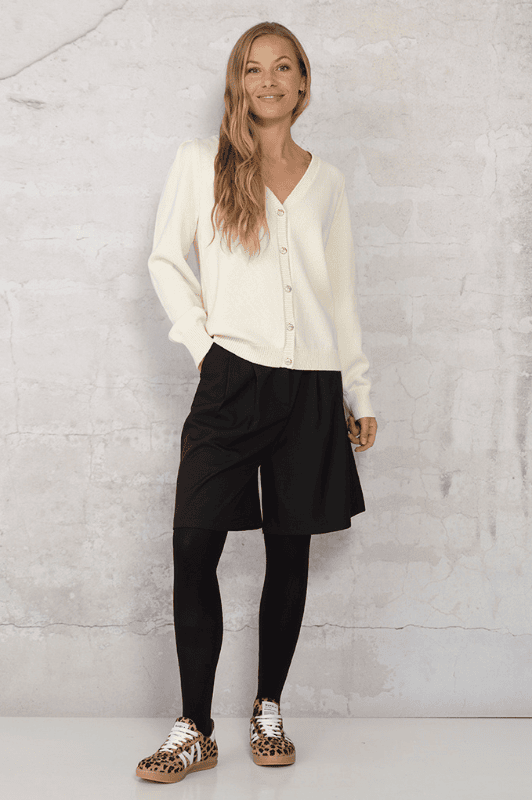Prepair Lulu Knit | Strikcardigan i natur