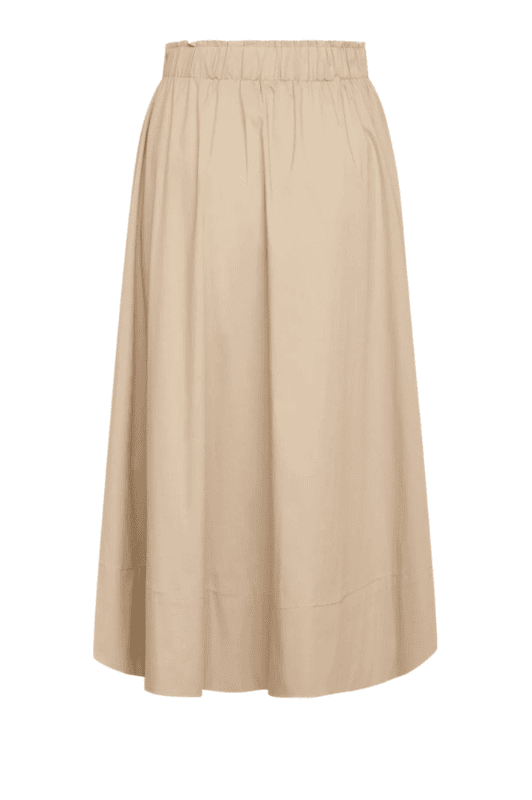 La Rouge Vilma skirt nederdel | Poplin nederdel sand