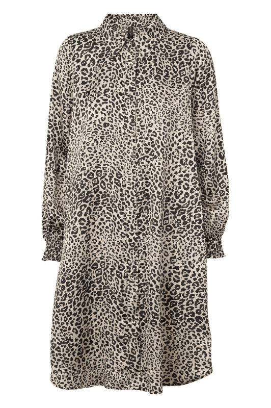 Prepair Siva dress | Flot kjole med lommer i leopard print