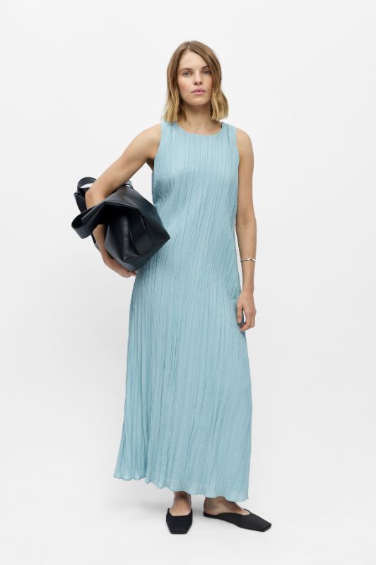 Object Mabel plissékjole i flot mint I Dresslab