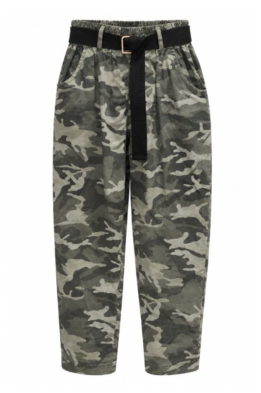 Marc Lauge Ballon pant i grøn camoflage