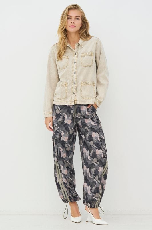 NÜ Cadey shirt | Cool canvas jakke creme
