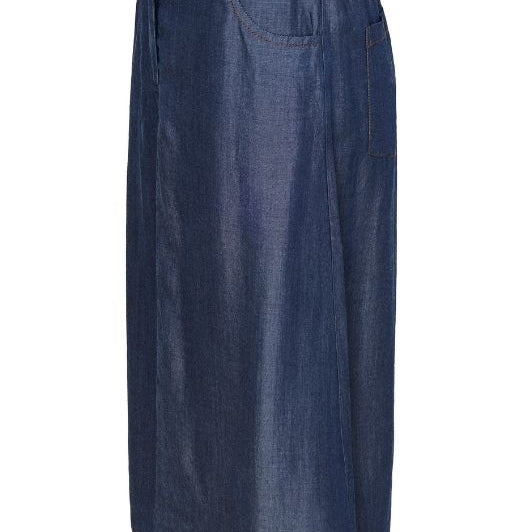 Ofelia Gida skirt | Tencel nederdel i denim A-shape