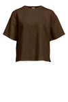 Object Andrea brun boxy t-shirt I Dresslab
