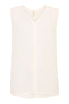 Ofelia Agnes Top | Fin hverdagstop i offwhite I Dresslab