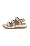 Woden Caroline | fleksibel sandal i sand I Dresslab