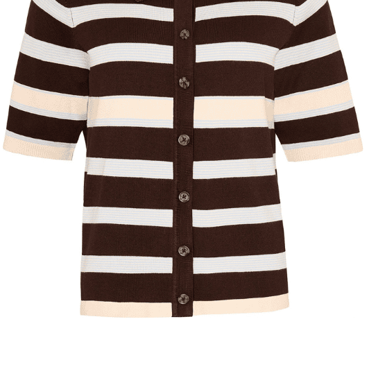 Ofelia Bine knit I Fin strikket cardigan i strib