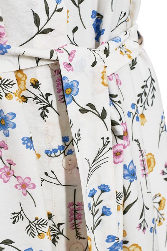 Freequent Molli dress I Blomstret forårskjole I Dresslab