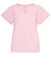 Ofelia Magda stribet top i pink I Dresslab