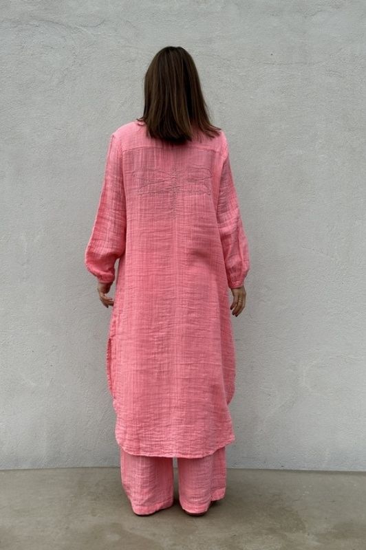 Gaspar Kaftan kjole | Koral