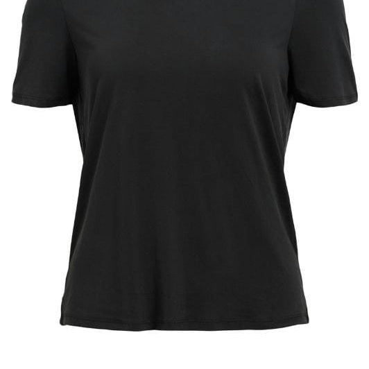 Object Annie t-shirt i sort tencel