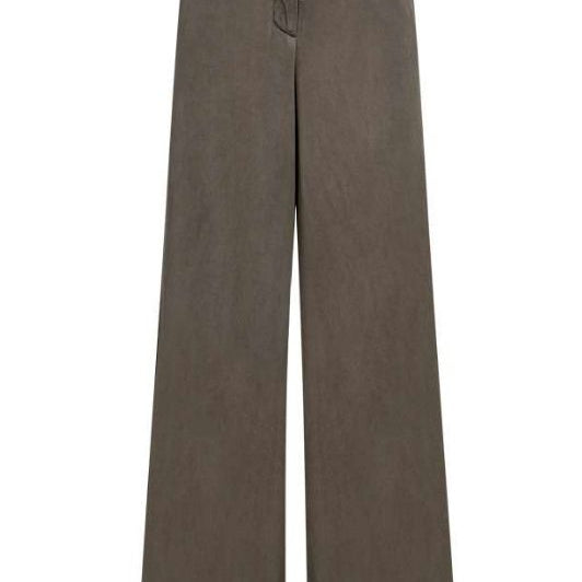 Freequent Lia pant i tencel I Mørk sand