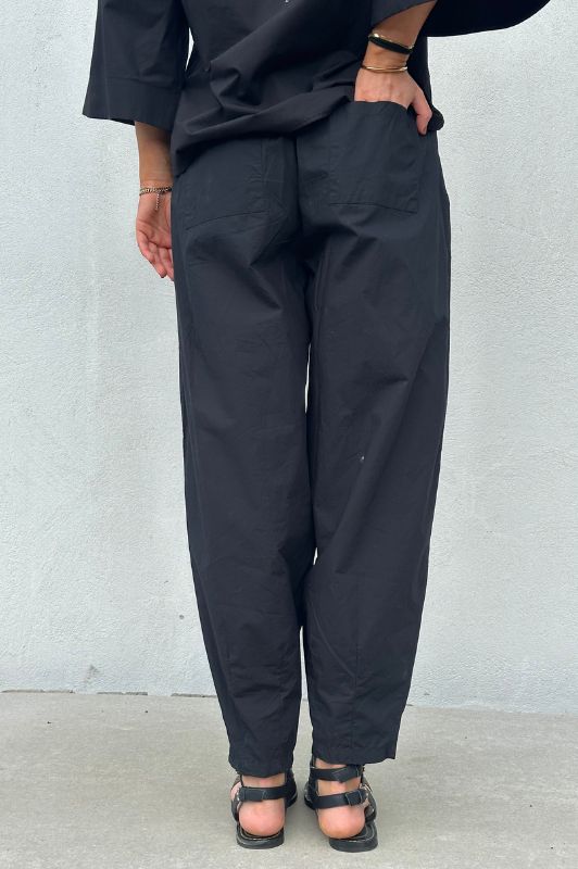 Gaspar Colorado pant  | Poplin buks i sort