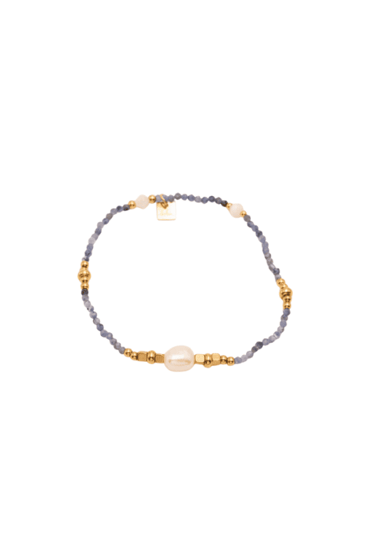 Atelier Paris I Armbånd med ægte ferskvandsperle