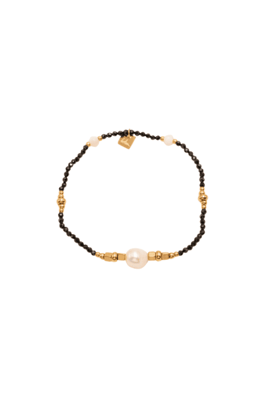 Atelier Paris I Armbånd med ægte ferskvandsperle
