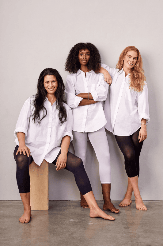 Decoy I Leggins hvid 60 denier  I Perfekt under kjolen