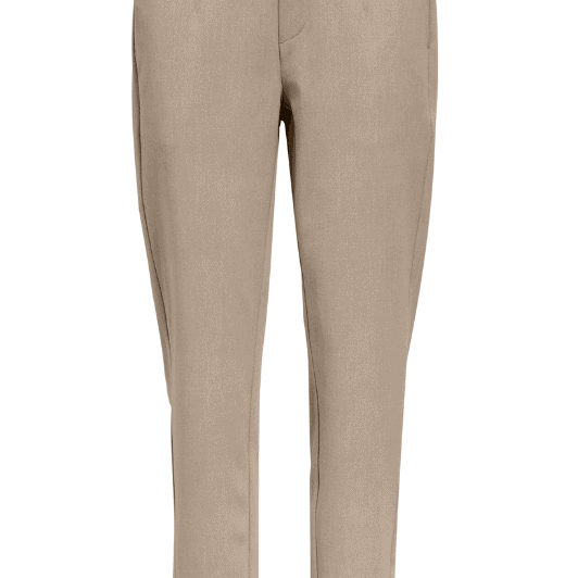 Object Lisa slim pant | Sand melange pæn buks I Dresslab