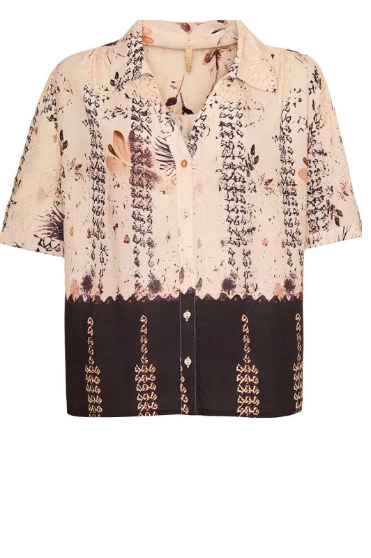 Ofelia Chili sommerbluse i flot print I Dresslab