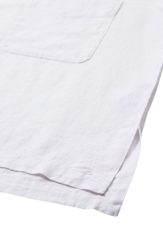 Freequent Lava bluse | Feminin hørbluse i hvid I Dresslab