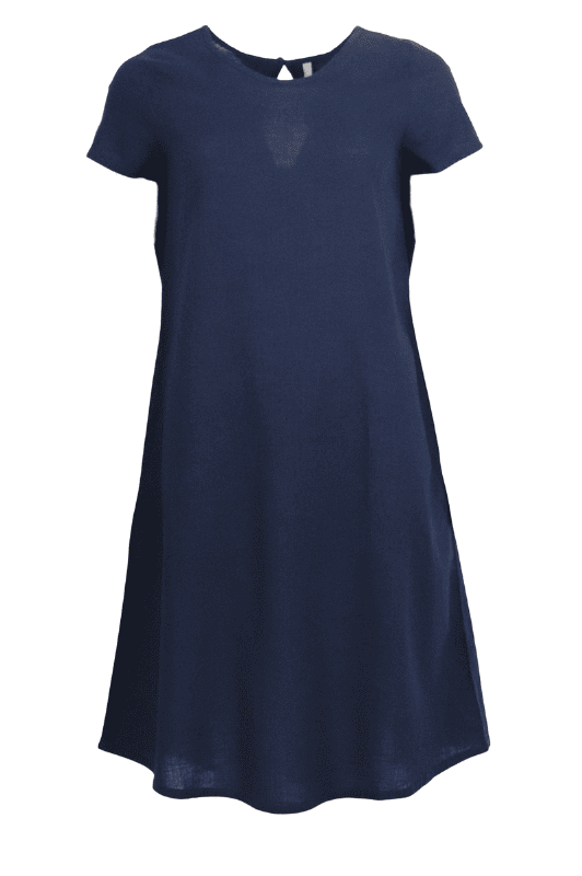 Ofelia Iga dress | Skøn hør sommerkjole i navy