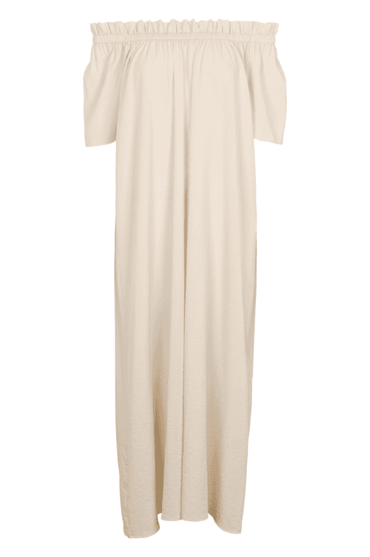 Prepair Nanna dress | Sommerkjole i creme med carmenlook I Dresslab