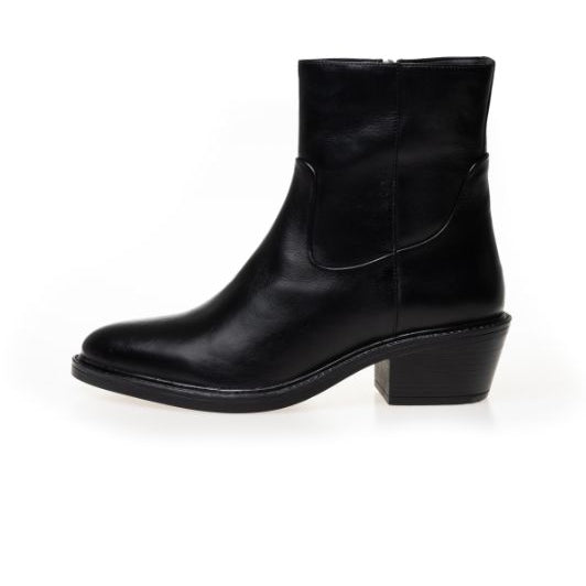 Copenhagen Shoes Beautiful Life western støvle i sort skind