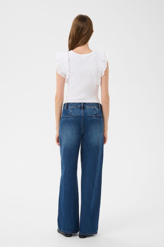 Karen By Simonsen Oda Tank | Top i hvid I Dresslab