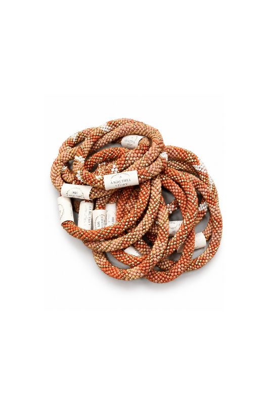 Relove & Roses Fairtrade Nepal armbånd i smukke farver