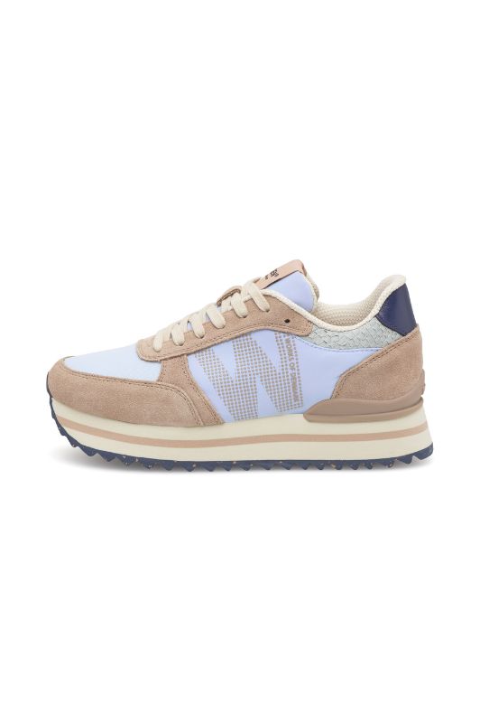 Woden Ronja plateau sneakers | Moonstone