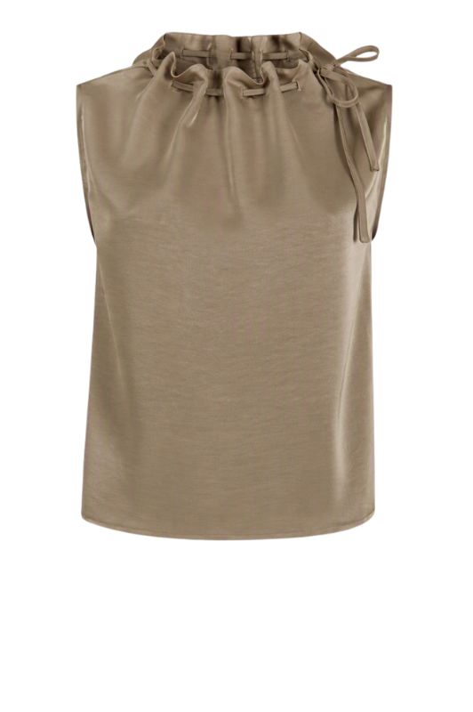 Tooday Aya top I Champagne top i satinlook I Dresslab