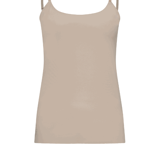 Hype the Detail basis top i nude | Populær must-have top