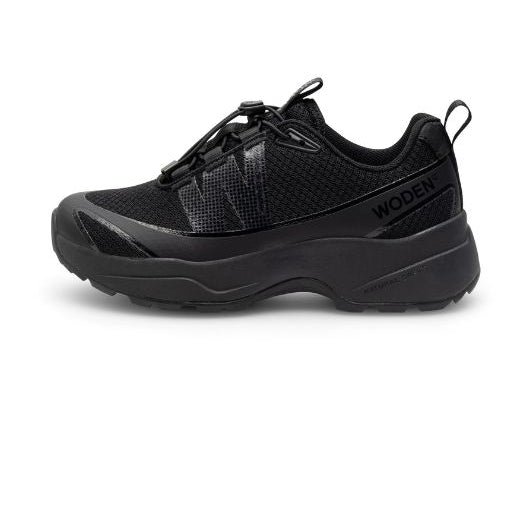 Woden Selma sort waterproof sneaker | Dresslab