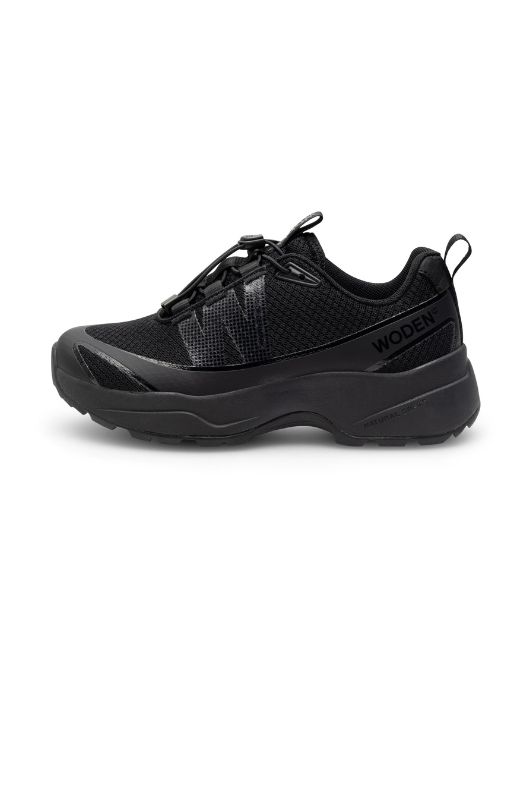 Woden Selma sort waterproof sneaker | Dresslab