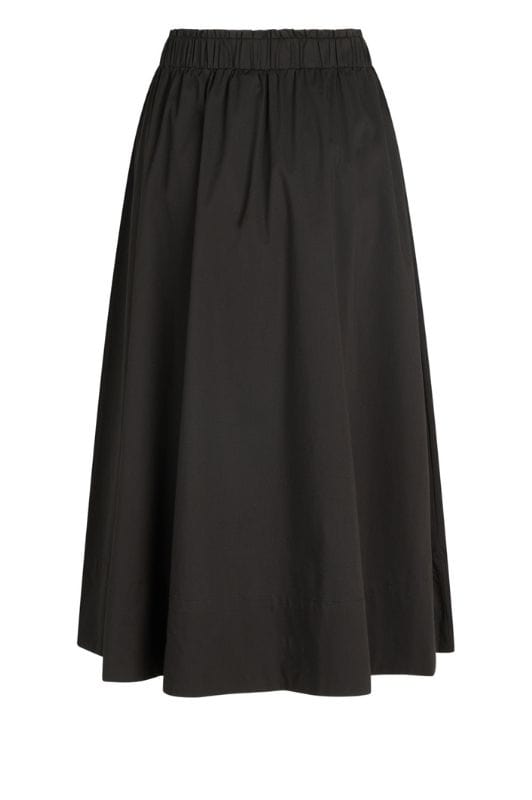 La Rouge Vilma skirt nederdel | Poplin nederdel sort