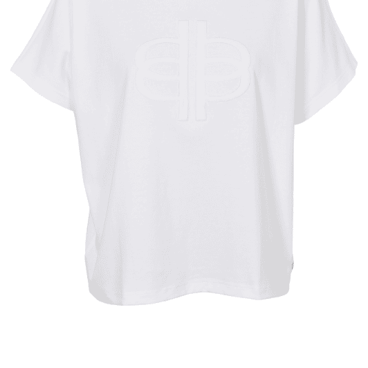 Prepair Alba t-shirt i hvid med broderi I Dresslab