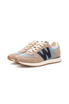 Woden Ronja Icon | Sneakers i mesh sand / lyseblå